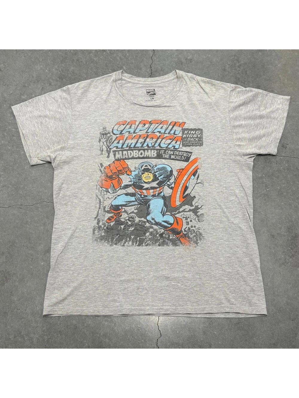 Marvel Comics Captain America T Shirt